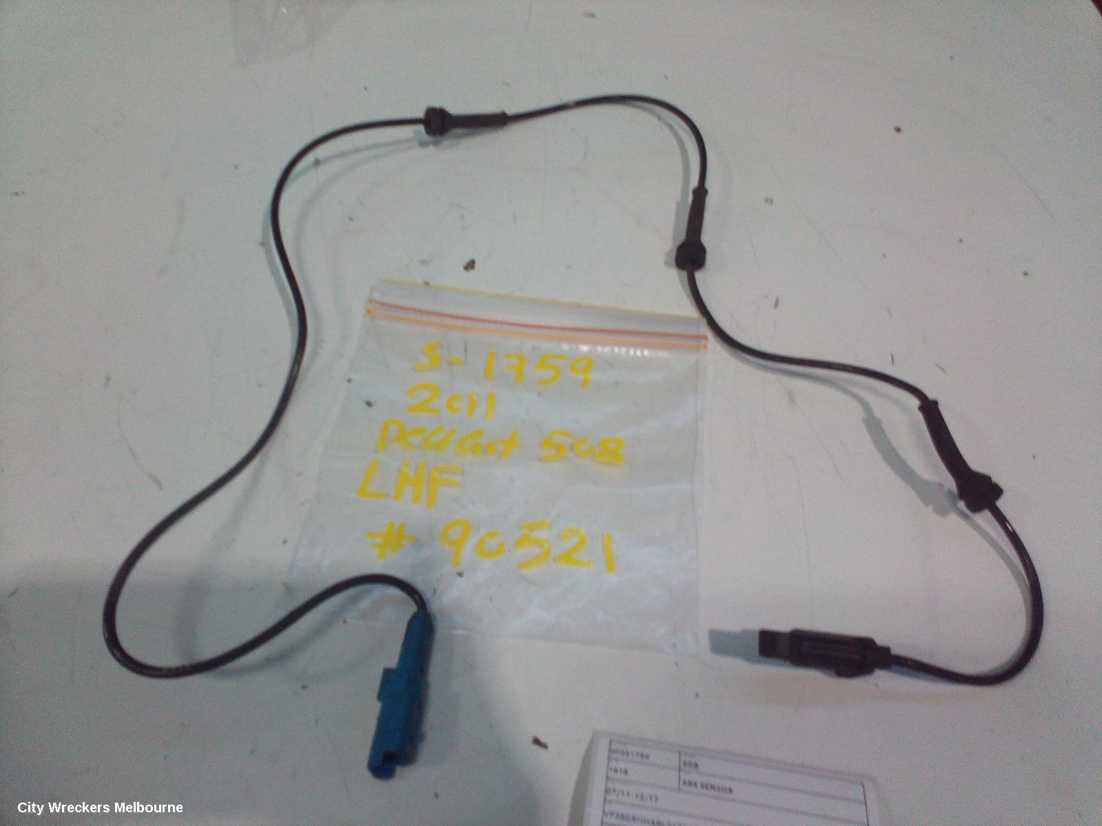 PEUGEOT 508 ABS SENSOR, 07/2011 - 12/2017 - Image 1