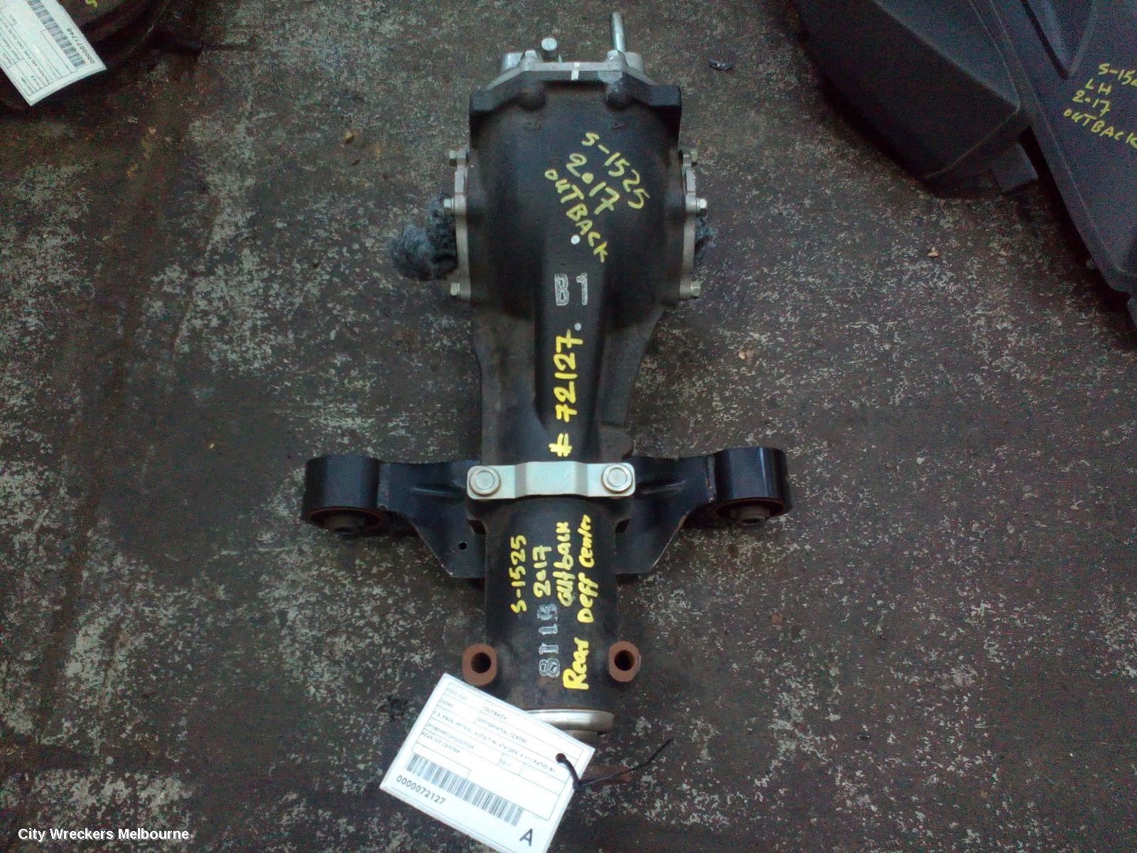 SUBARU OUTBACK DIFFERENTIAL CENTRE, 2.5, FB25, PETROL, AUTO T/M, 6TH GEN, 4.111 RATIO (B1 CODE), 08/2014 - 12/2020 - Image 1