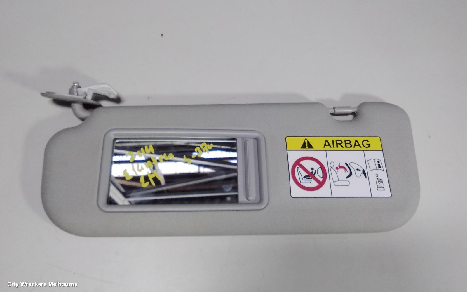 HYUNDAI ELANTRA SUNVISOR, MD, LH SIDE, 03/2011 - 11/2015 - Image 1