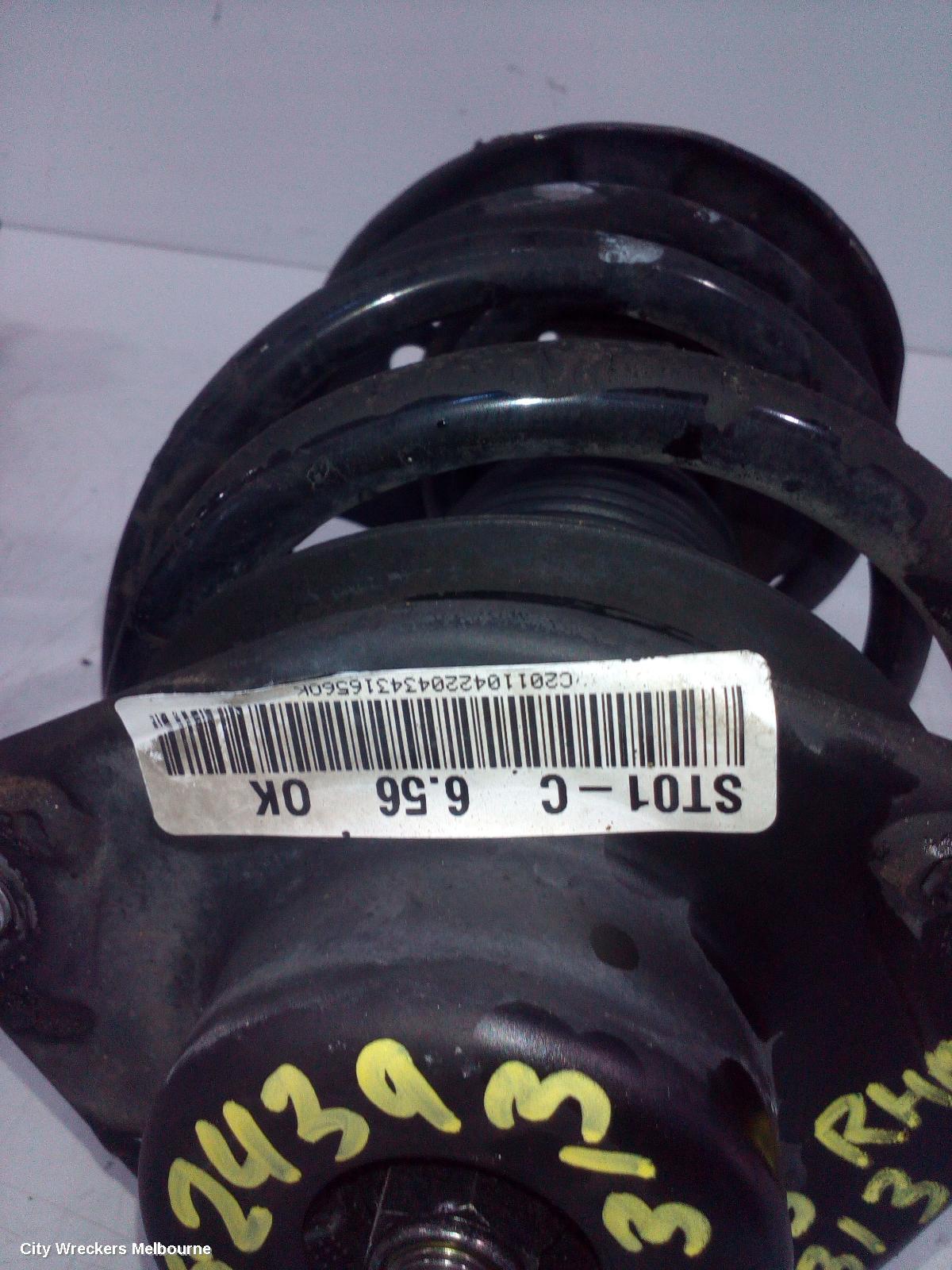 HYUNDAI I45 RIGHT FRONT STRUT, YF, 16MM BOLT HOLE FOR STRUT BOLT TYPE, 02/2010 - 04/2014 - Image 2