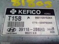 HYUNDAI VELOSTER ECU, ENGINE ECU, TURBO, MANUAL T/M, P/N 391182BBH0, ECU ONLY, FS, 07/2012 - 04/2015 - Image 1