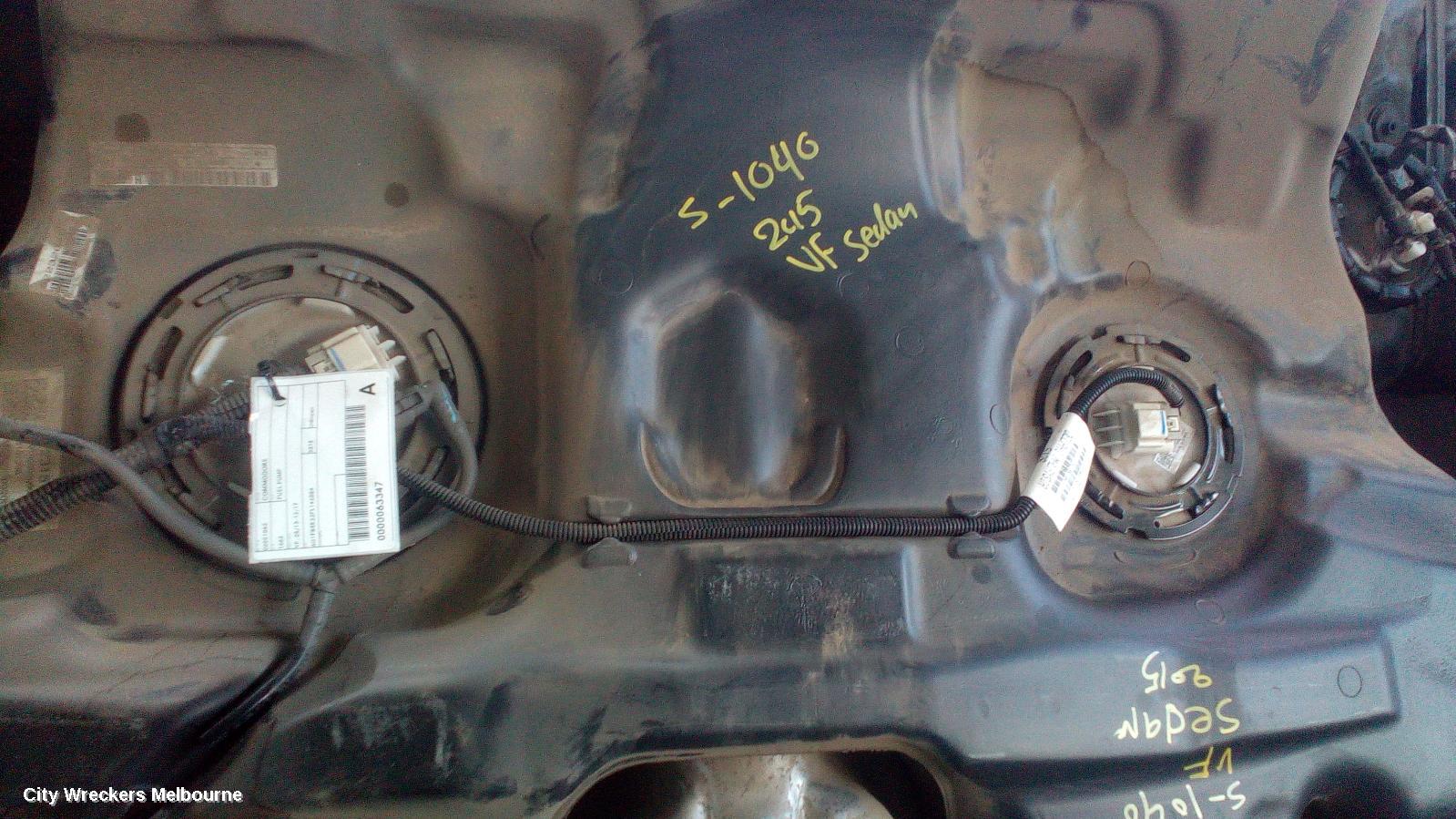 HOLDEN COMMODORE FUEL TANK, VF, NON LPG TYPE, 05/2013 - 12/2017 - Image 2