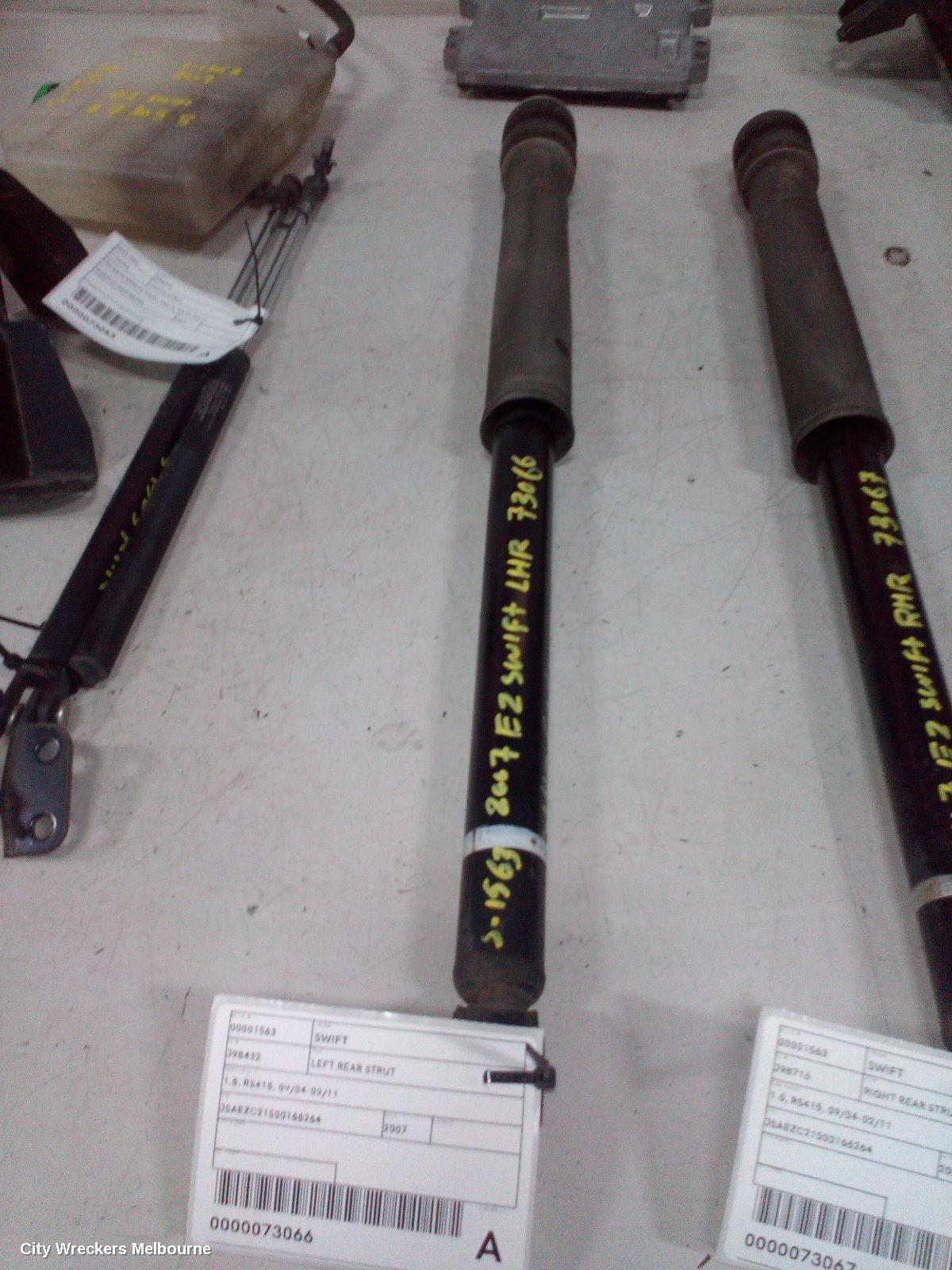 SUZUKI SWIFT LEFT REAR STRUT, 1.5, RS415, 09/2004 - 02/2011 - Image 1