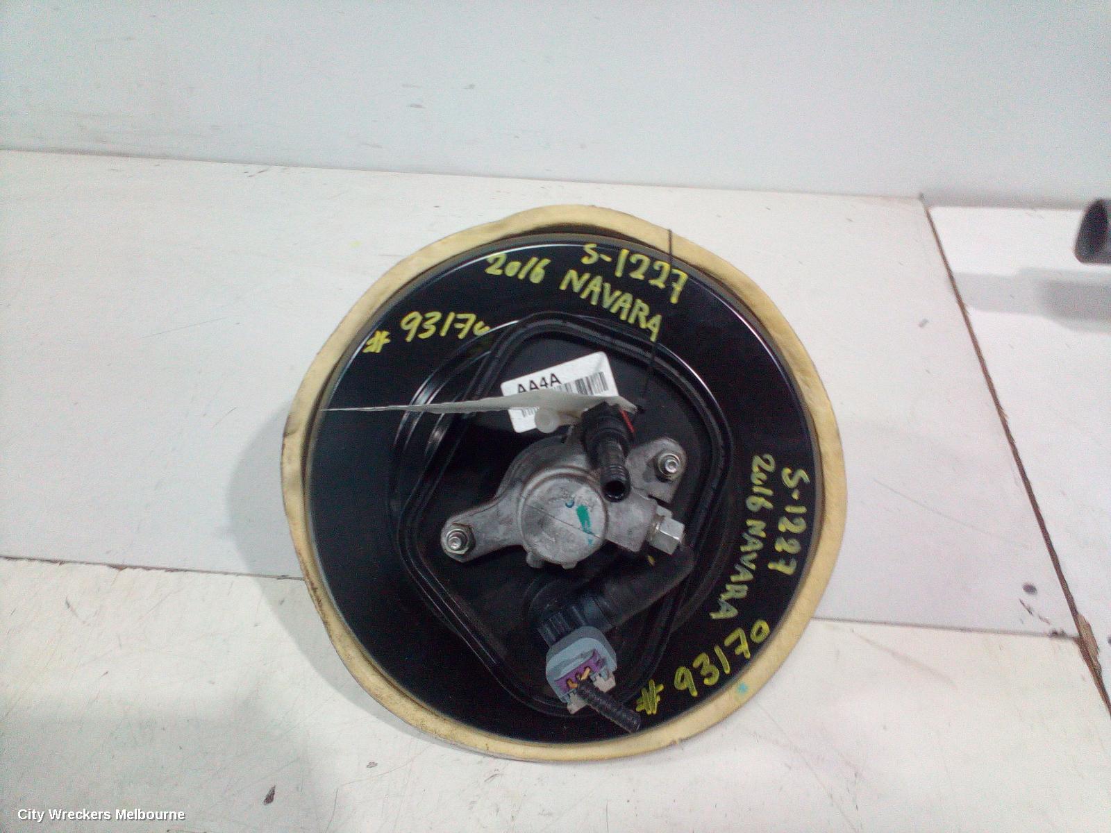 NISSAN NAVARA BRAKE BOOSTER, DIESEL, 2.3, YS23DDT, SINGLE TURBO, RX, 05/2015 ONWARDS - Image 3