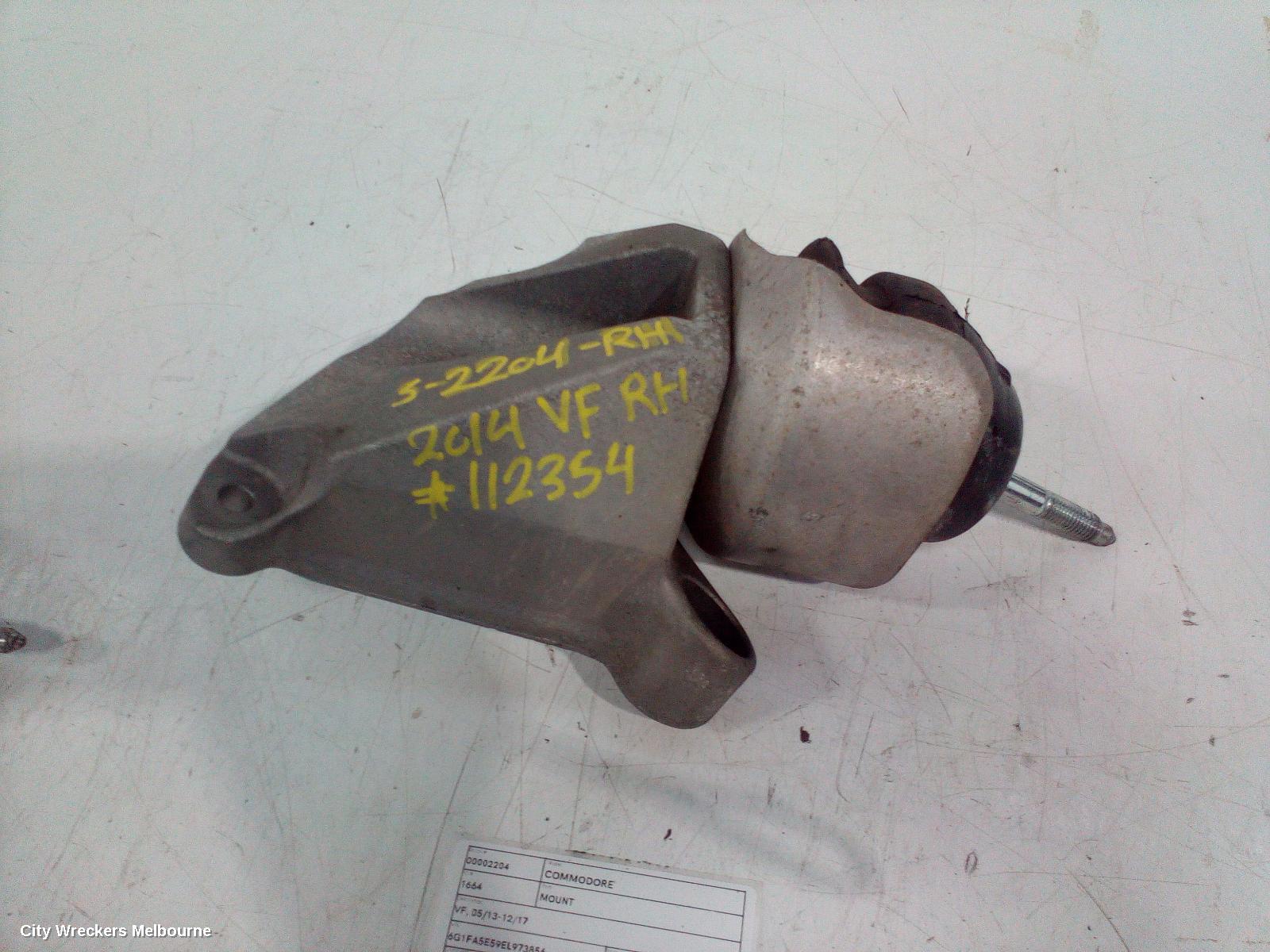 HOLDEN COMMODORE MOUNT, VF, 05/2013 - 12/2017 - Image 2