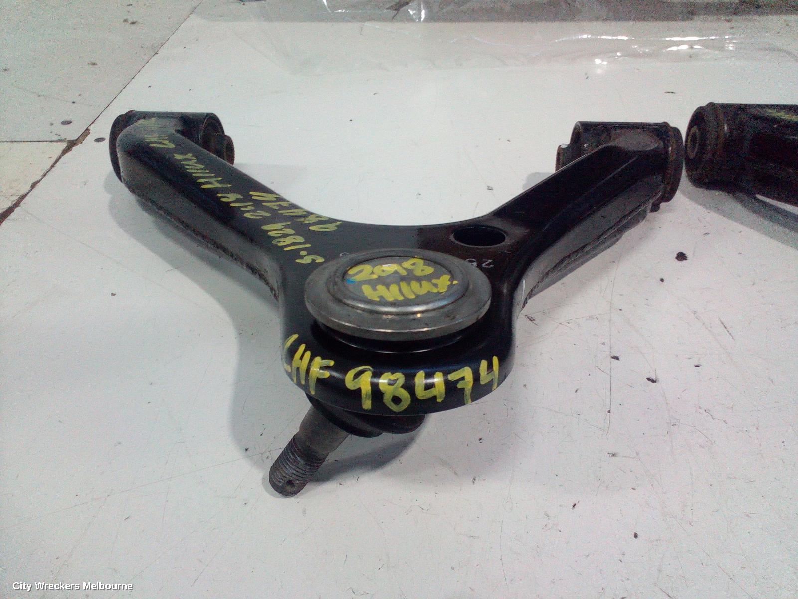 TOYOTA HILUX LEFT FRONT UPPER CONTROL ARM, 2WD LOW RIDE, 03/2005 ONWARDS - Image 3
