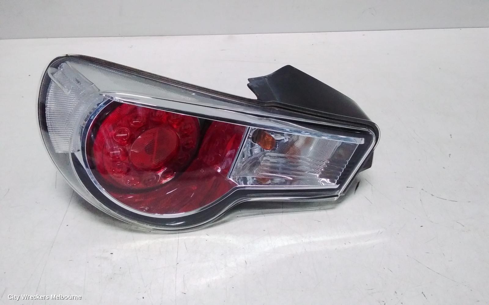 TOYOTA 86 LEFT TAILLIGHT, FACTORY, ZN6, 04/2012 - 09/2016 - Image 1