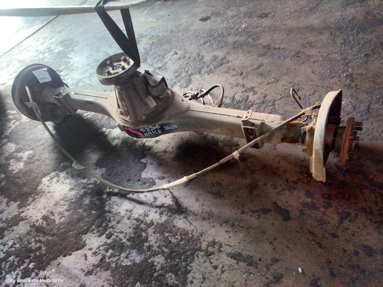 TOYOTA HIACE REAR DIFF ASSEMBLY, DIESEL, 300 SERIES, 04/2019 ONWARDS - Image 2