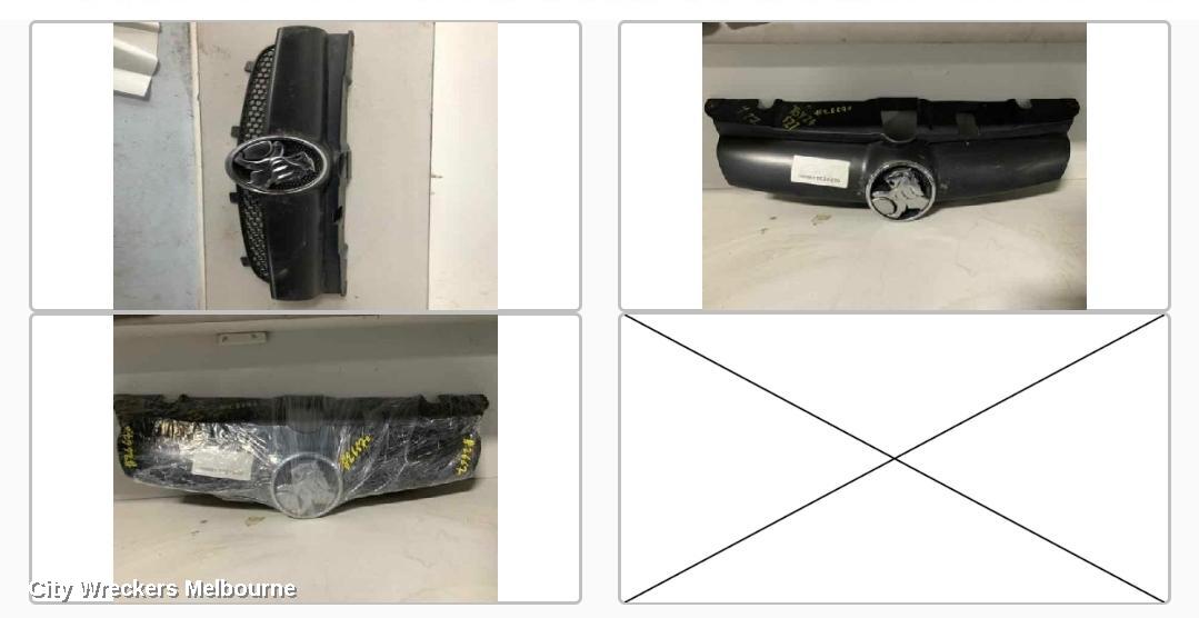 HOLDEN COMMODORE GRILLE, RADIATOR GRILLE, VE, UTE/SEDAN/WAGON, OMEGA, BLACK, 08/2006 - 08/2010 - Image 1