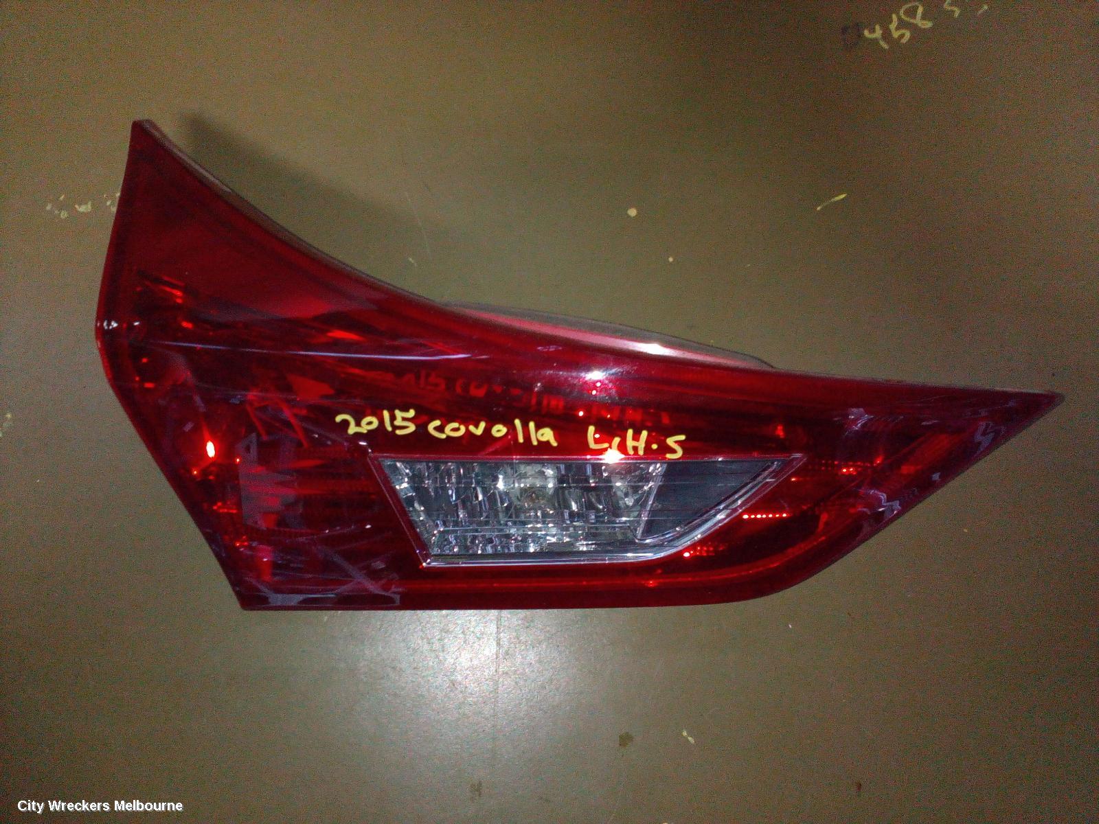 TOYOTA COROLLA REAR GARNISH, TAILGATE LAMP (LH SIDE), ZRE182R, HATCH, 10/2012 - 03/2015 - Image 1
