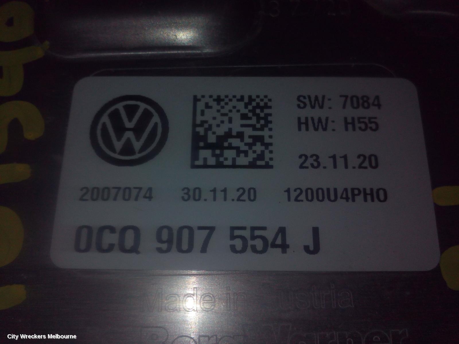 VOLKSWAGEN TIGUAN ECU, SUSPENSION CONTROL MODULE, 5NA, 06/2016 - 02/2024 - Image 2
