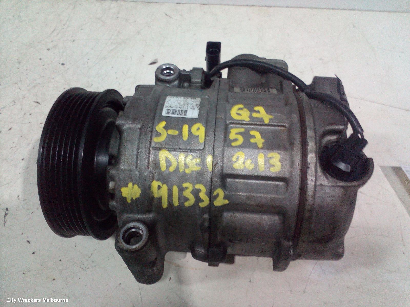 AUDI Q7 A/C COMPRESSOR, 4L, 3.0, DIESEL, 09/2010 - 08/2015 - Image 3