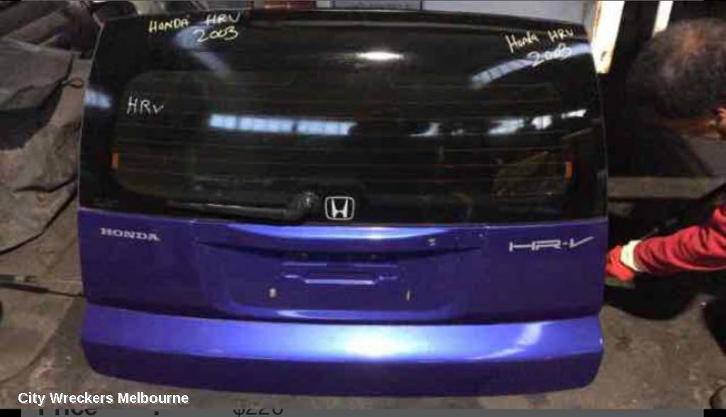 HONDA HRV BOOTLID/TAILGATE, TAILGATE, GH, NON SPOILER TYPE, 02/1999 - 06/2002 - Image 1