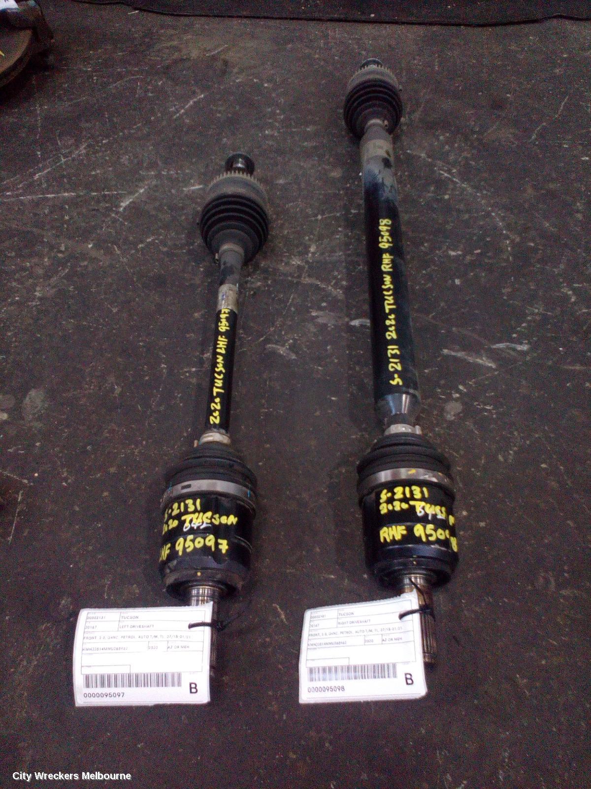 HYUNDAI TUCSON RIGHT DRIVESHAFT, FRONT, 2.0, G4NC, PETROL, AUTO T/M, TL, 07/2015 - 01/2021 - Image 2