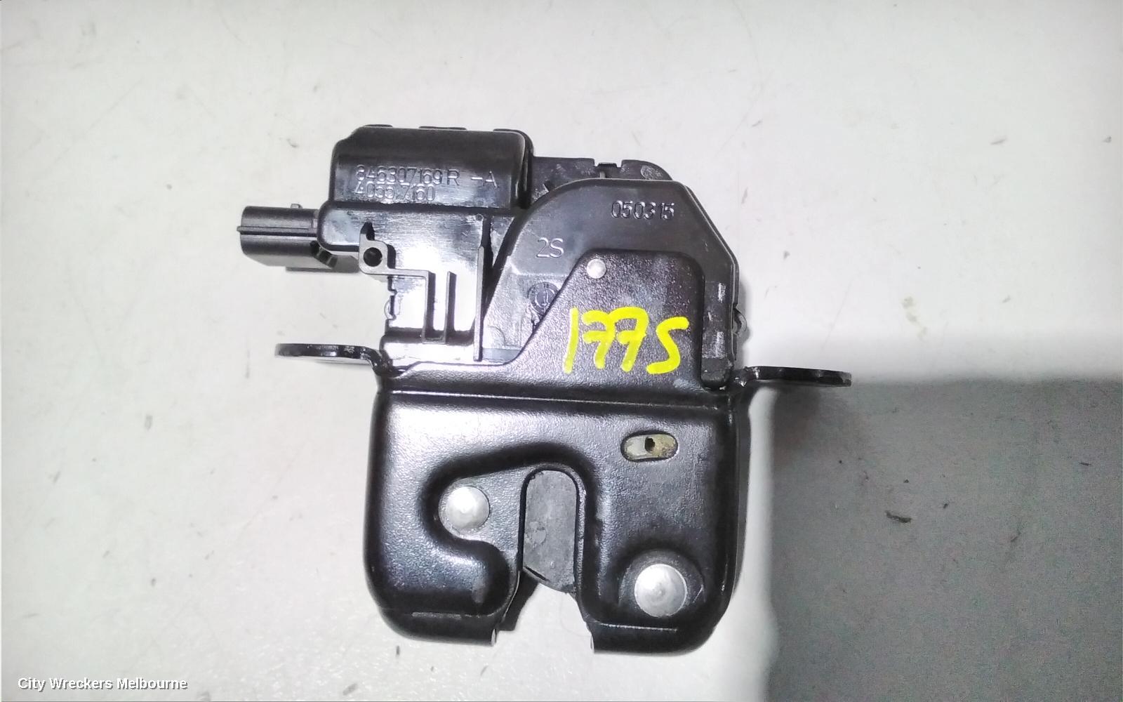 RENAULT MEGANE DOOR/BOOT/GATE LOCK, TAILGATE LOCK, BFB/KFB, HATCH/WAGON, 06/2016 - 02/2020 - Image 2