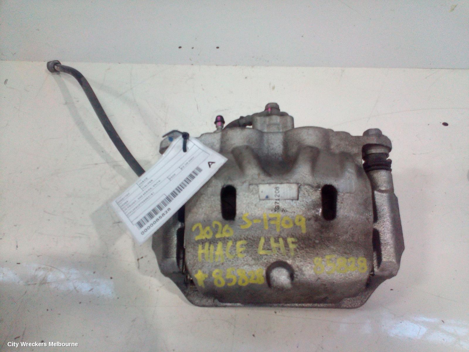 TOYOTA HIACE CALIPER, LH FRONT, 300 SERIES, 04/2019 ONWARDS - Image 2