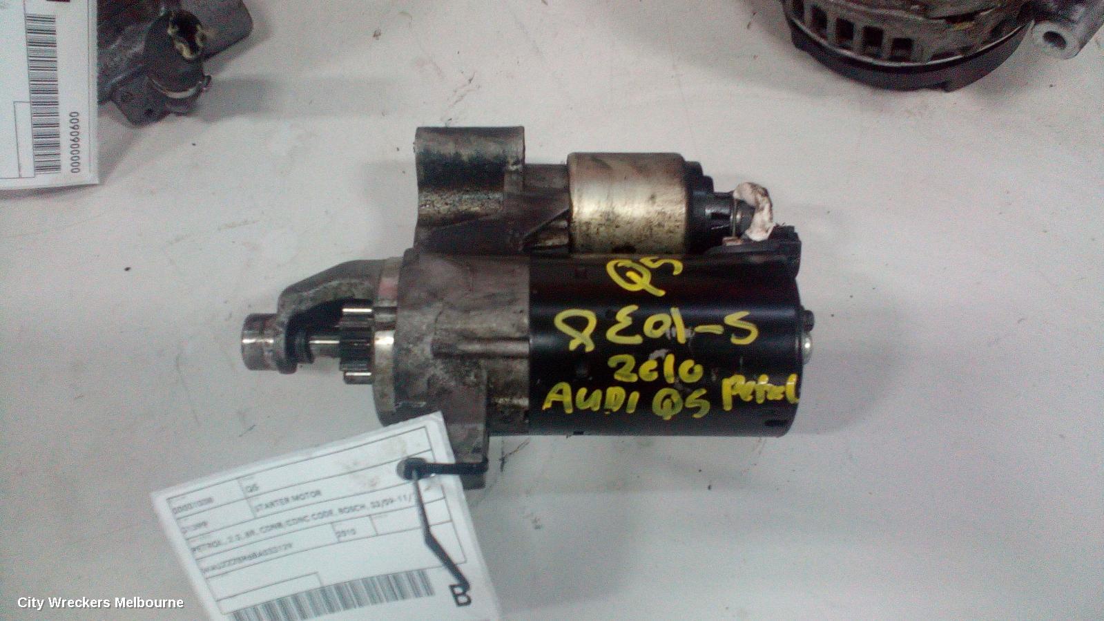 AUDI Q5 STARTER, PETROL, 2.0, 8R, CDNB/CDNC CODE, BOSCH, 03/2009 - 11/2012 - Image 2