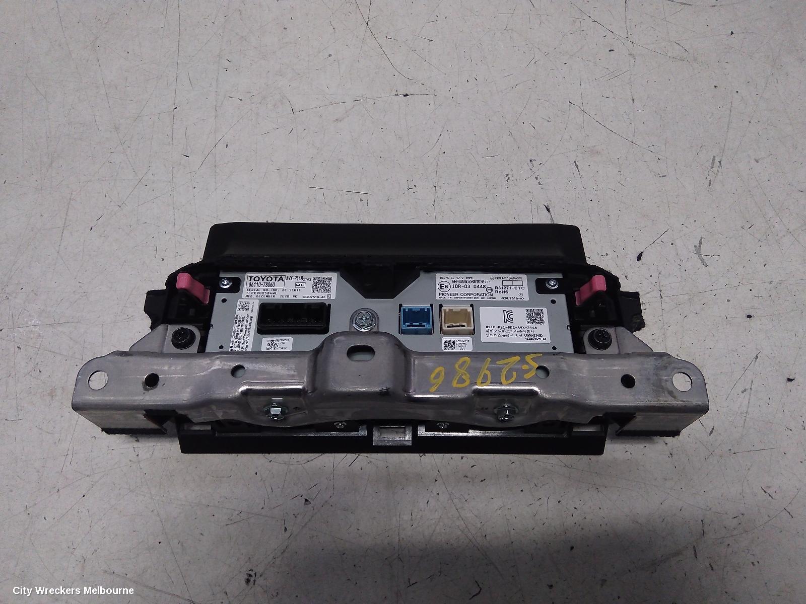 LEXUS NX RADIO/CD/DVD/SAT/TV, TOUCH SCREEN, 7IN,  AGZ/AYZ#, 02/2014 - 08/2017 - Image 2