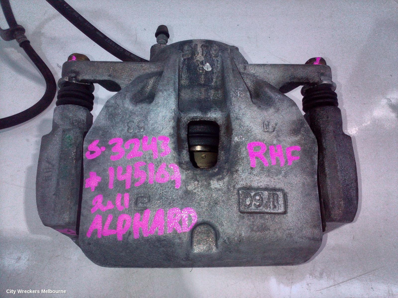 TOYOTA ALPHARD CALIPER, 20 SERIES, 08-15 (IMPORT) - Image 2