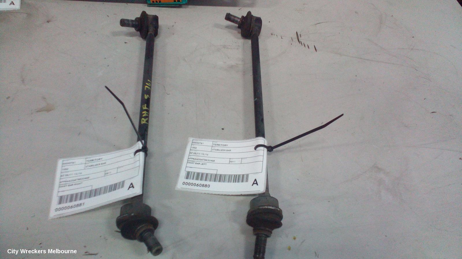 FORD TERRITORY STABILISER BAR, SZ, 03/2011 - 12/2016 - Image 1