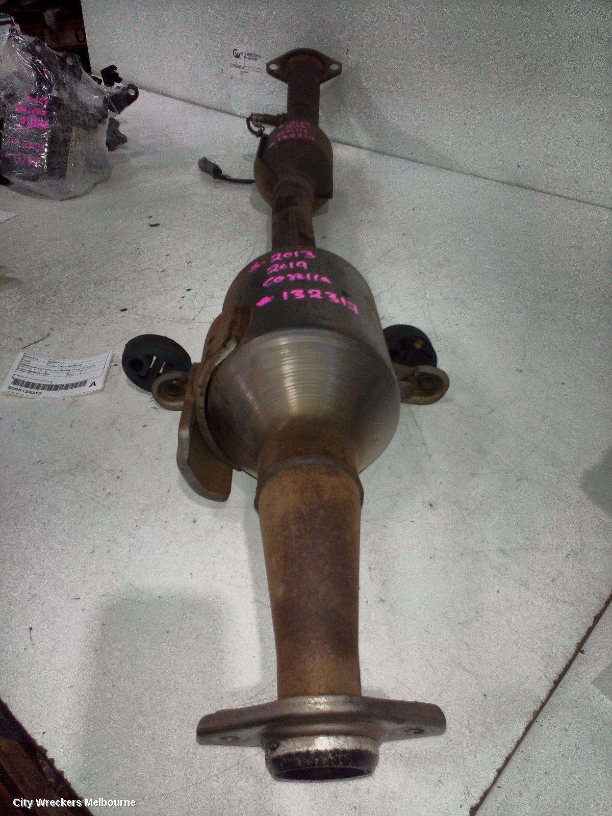 TOYOTA COROLLA CATALYTIC CONVERTER, UNDER CAR-CAT TYPE, 2.0, PETROL, MZEA12R, 07/2018 ONWARDS - Image 1