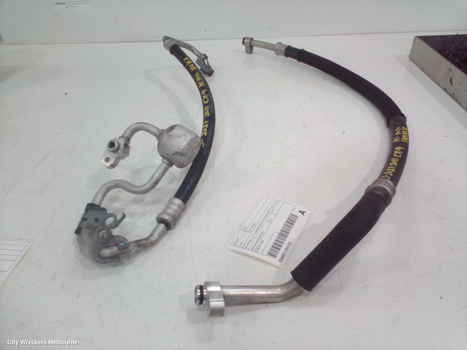 MAZDA CX9 A/C HOSES, TB, PETROL, 3.7, COMPRESSOR TO CONDENSER, 12/2007 - 12/2015 - Image 1