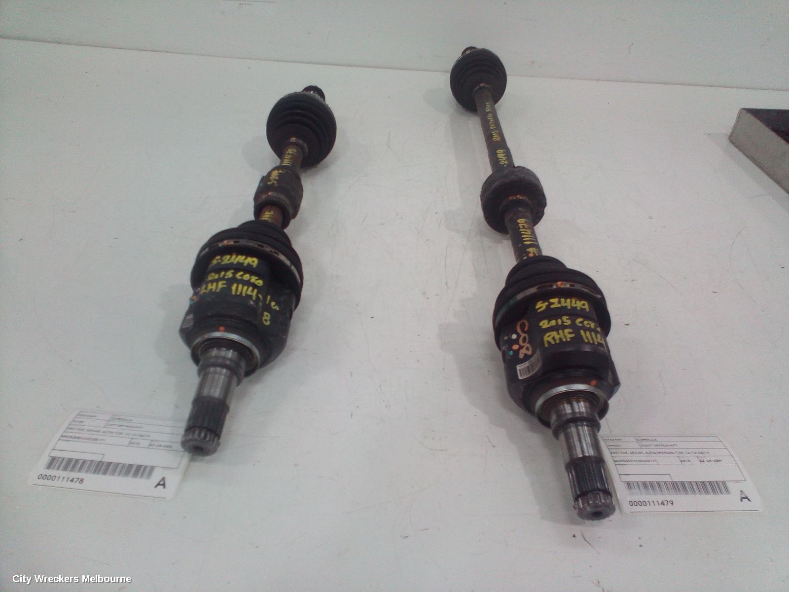 TOYOTA COROLLA RIGHT DRIVESHAFT, ZRE172R, SEDAN, AUTO/MANUAL T/M, 12/2013 - 06/2019 - Image 3