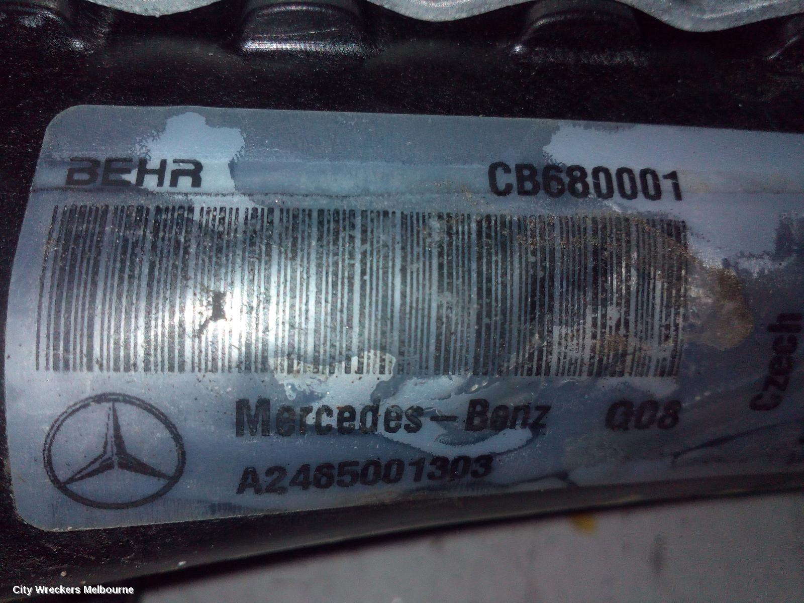 MERCEDES CLA CLASS RADIATOR, AUTO, 1.6, TURBO PETROL, P/N A2465001303, C117, 10/2013 - 01/2019 - Image 3