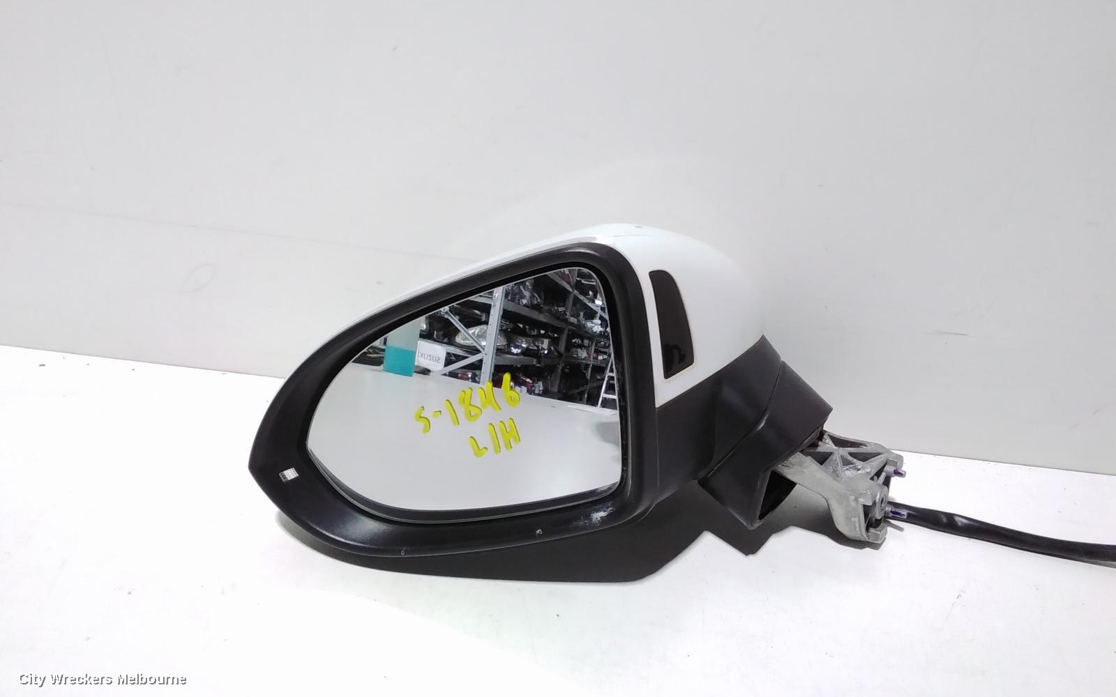 VOLKSWAGEN PASSAT LEFT DOOR MIRROR, B8/MK7, NON POWER FOLD TYPE, 06/2015 ONWARDS - Image 1