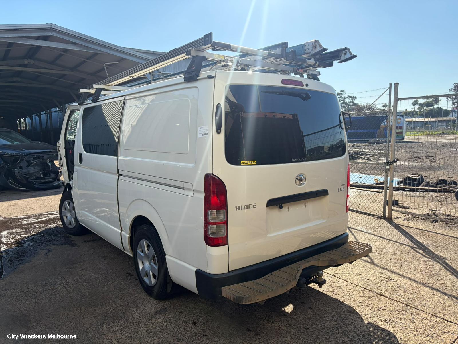 TOYOTA HIACE LEFT REAR DOOR/SLIDING, TRH/KDH, LWB/SWB, GLASS TYPE, 01/2005 - 04/2019 - Image 1