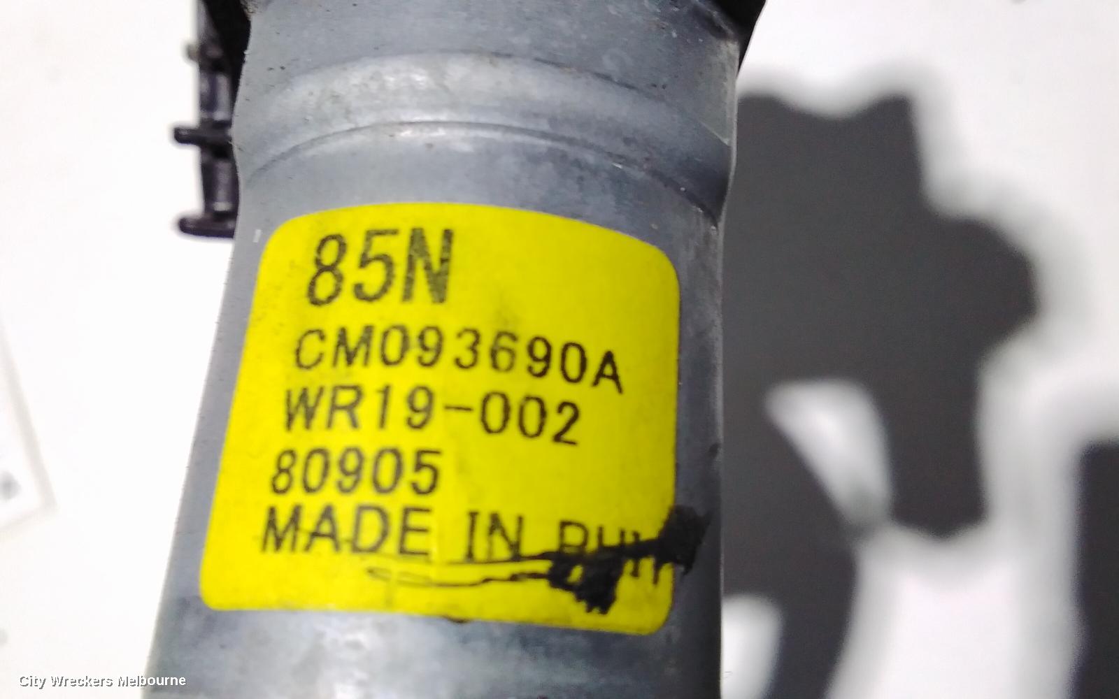 HONDA CIVIC RIGHT FRONT WINDOW REG/MOTOR, 10TH GEN, HATCH, 05/2016 ONWARDS - Image 3