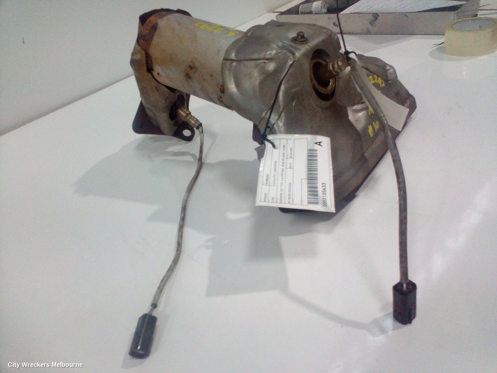 NISSAN MURANO CATALYTIC CONVERTER, DOWNPIPE-CAT TYPE, 3.5, PETROL, REAR (RH SIDE), VQ35, Z51, 12/2008 - 12/2014 - Image 1