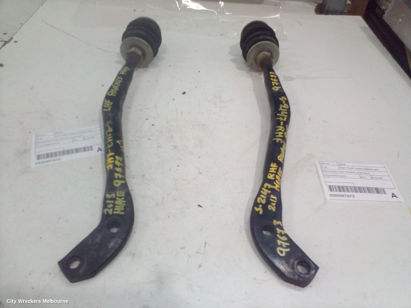 TOYOTA HIACE LEFT FRONT LOWER CONTROL ARM, RADIUS/TRACK ROD, TRH/KDH, 03/2005 - 04/2019 - Image 2
