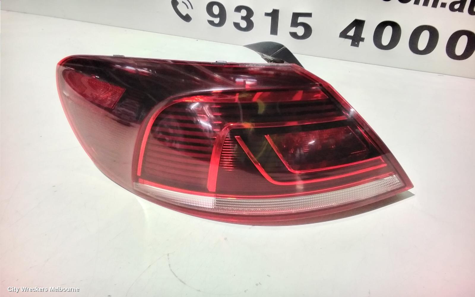 VOLKSWAGEN PASSAT LEFT TAILLIGHT, 3CC, SEDAN, LED TYPE, 03/2012 - 12/2016 - Image 2