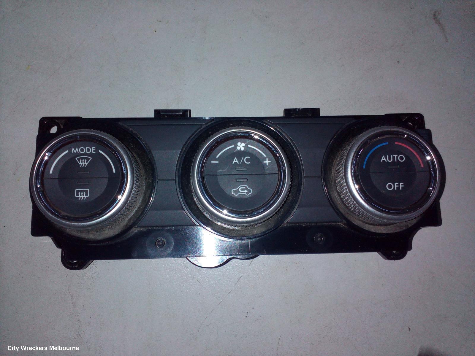 SUBARU WRX HEATER/AC CONTROLS, V1, SINGLE ZONE CLIMATE CONTROL, 03/2014 ONWARDS - Image 1