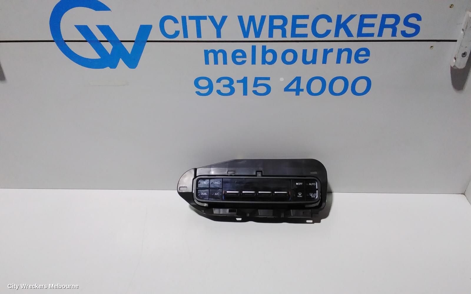 TOYOTA COROLLA HEATER/AC CONTROLS, ZRE182R, CLIMATE CONTROL TYPE, 10/2012 - 06/2018 - Image 1