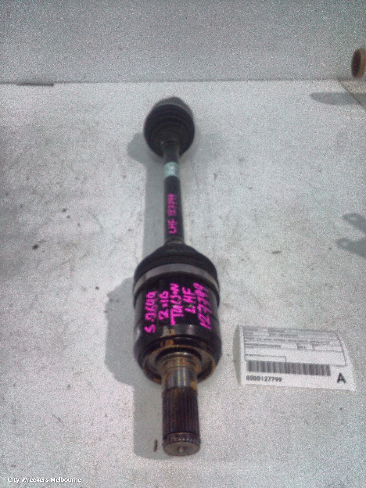 HYUNDAI TUCSON LEFT DRIVESHAFT, FRONT, 2.0, G4NC, PETROL, AUTO T/M, TL, 07/2015 - 01/2021 - Image 2