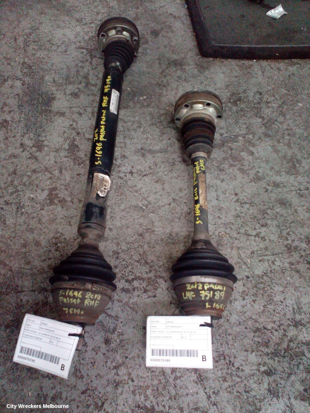 VOLKSWAGEN PASSAT RIGHT DRIVESHAFT, FRONT, PETROL, 1.8, 3C/MK6 B7, 02/2010 - 05/2015 - Image 2