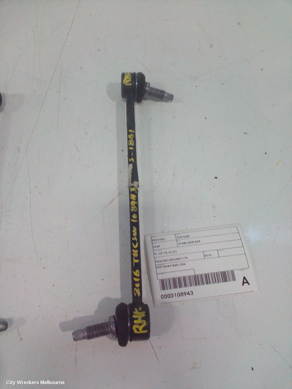 HYUNDAI TUCSON STABILISER BAR, TL, 06/2015 - 01/2021 - Image 2