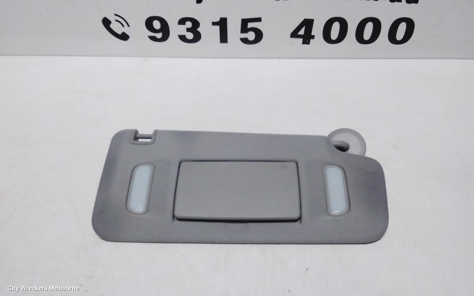HOLDEN TRAX SUNVISOR, TJ SERIES, RH SIDE, 08/2013 - 12/2020 - Image 3