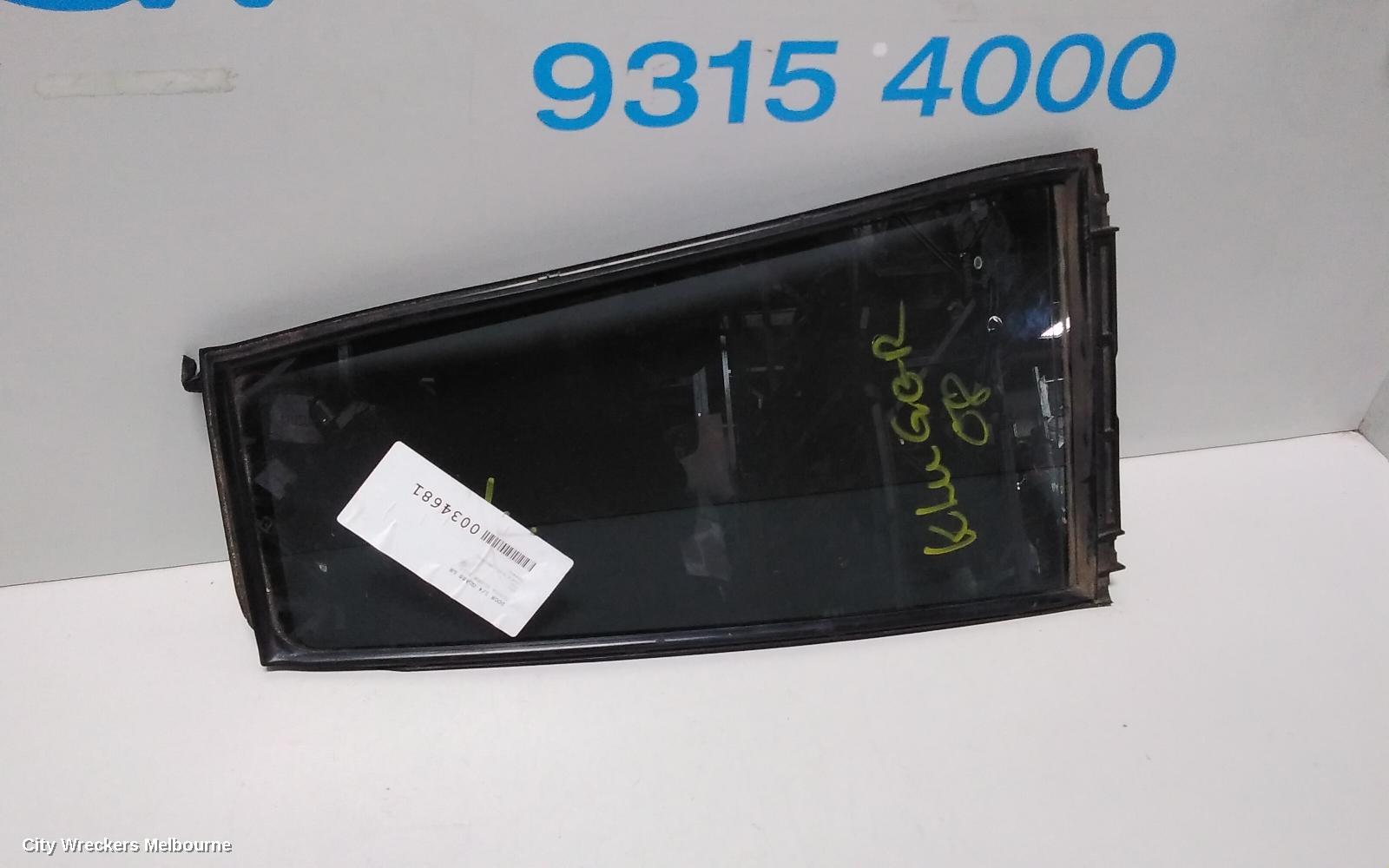 TOYOTA KLUGER LEFT REAR 1/4 DOOR GLASS, GSU40-GSU45, 05/2007 - 02/2014 - Image 2