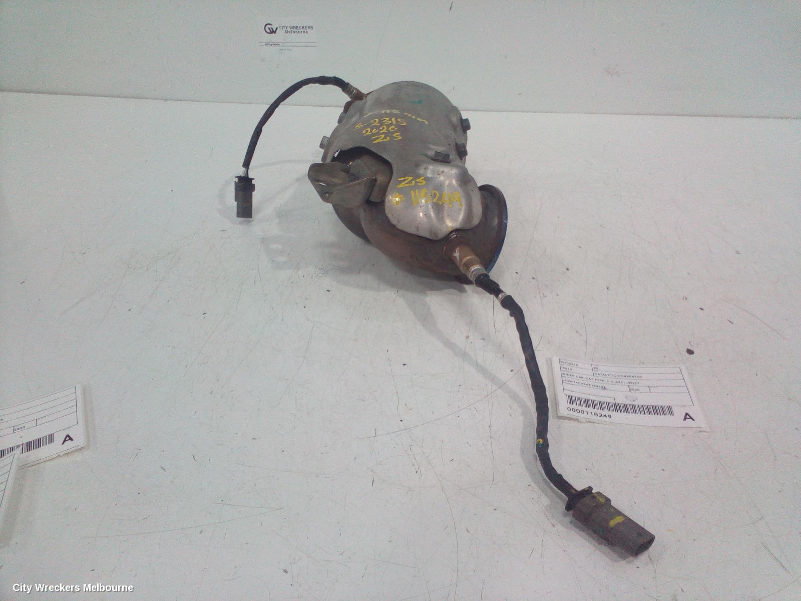 MG ZS CATALYTIC CONVERTER, UNDER CAR-CAT TYPE, 1.0, AZS1, 09/2017 ONWARDS - Image 3