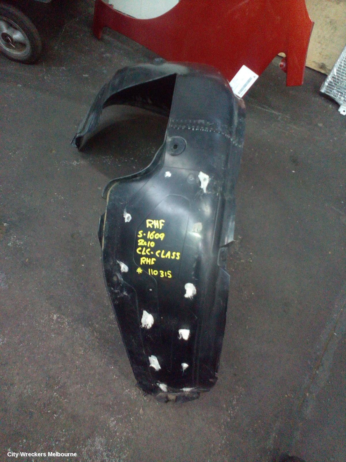 MERCEDES CLC CLASS RIGHT GUARD LINER, CL203 FRONT-UPPER, 08/2008 - 03/2011 - Image 3