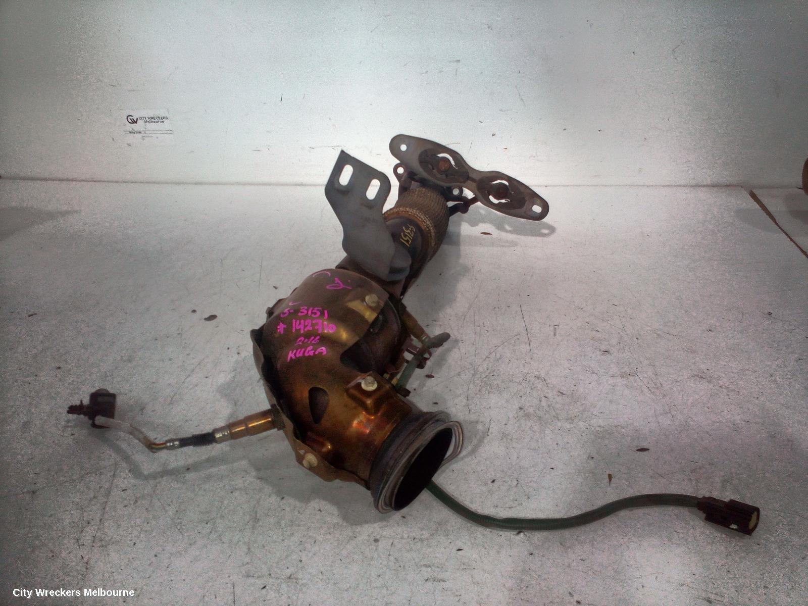 FORD KUGA CATALYTIC CONVERTER, DOWNPIPE-CAT TYPE, 2.0, PETROL, TF, 11/2014 - 09/2016 - Image 1