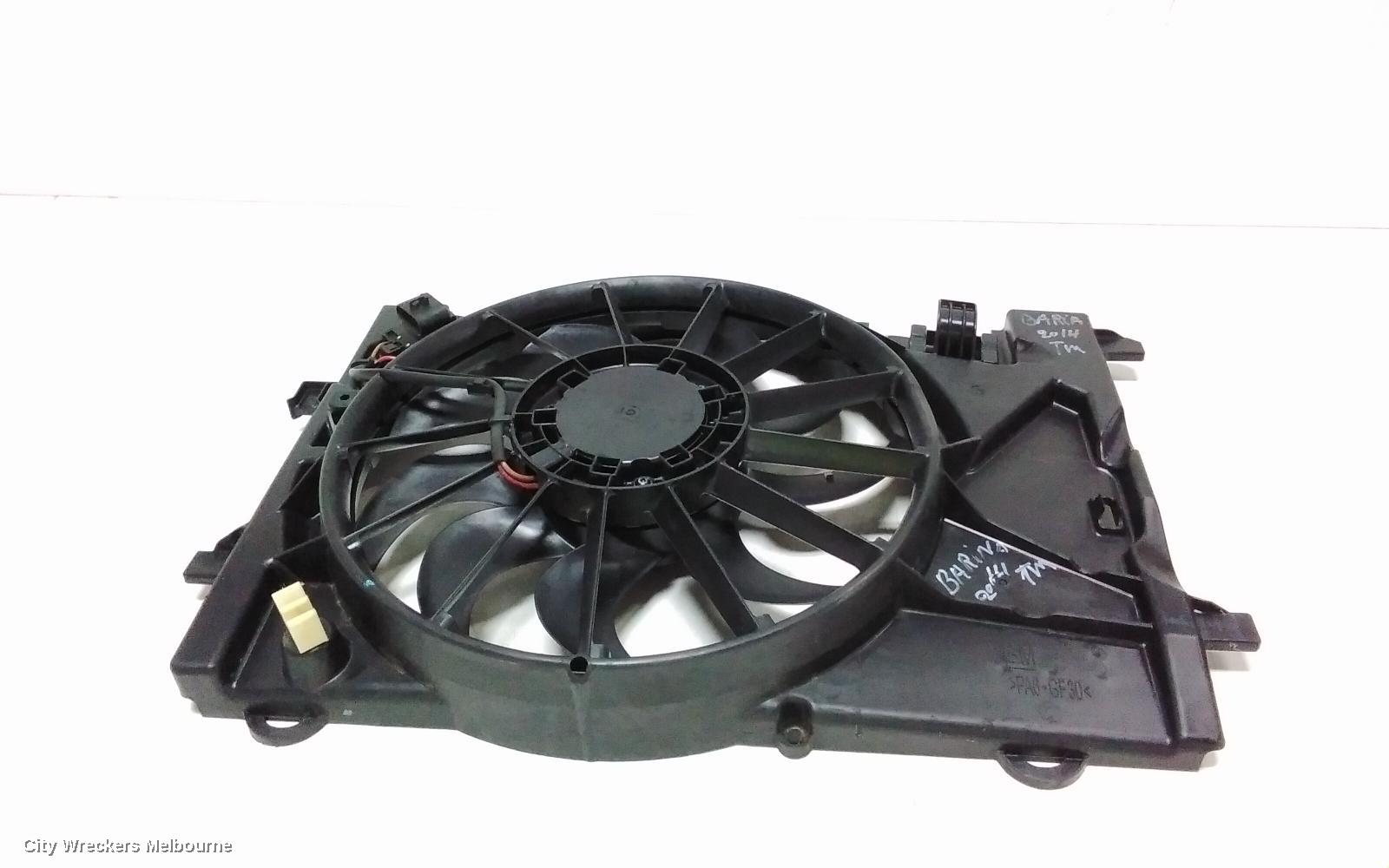 HOLDEN BARINA FAN, RADIATOR FAN, TM, 09/2011 - 12/2018 - Image 2