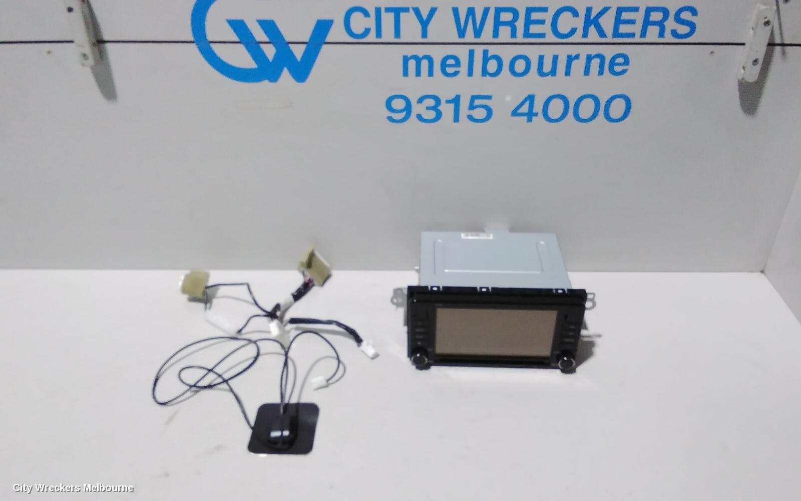 TOYOTA C-HR RADIO/CD/DVD/SAT/TV, TOUCH DISPLAY UNIT, GEN 1, 12/2016 - 09/2019 - Image 1