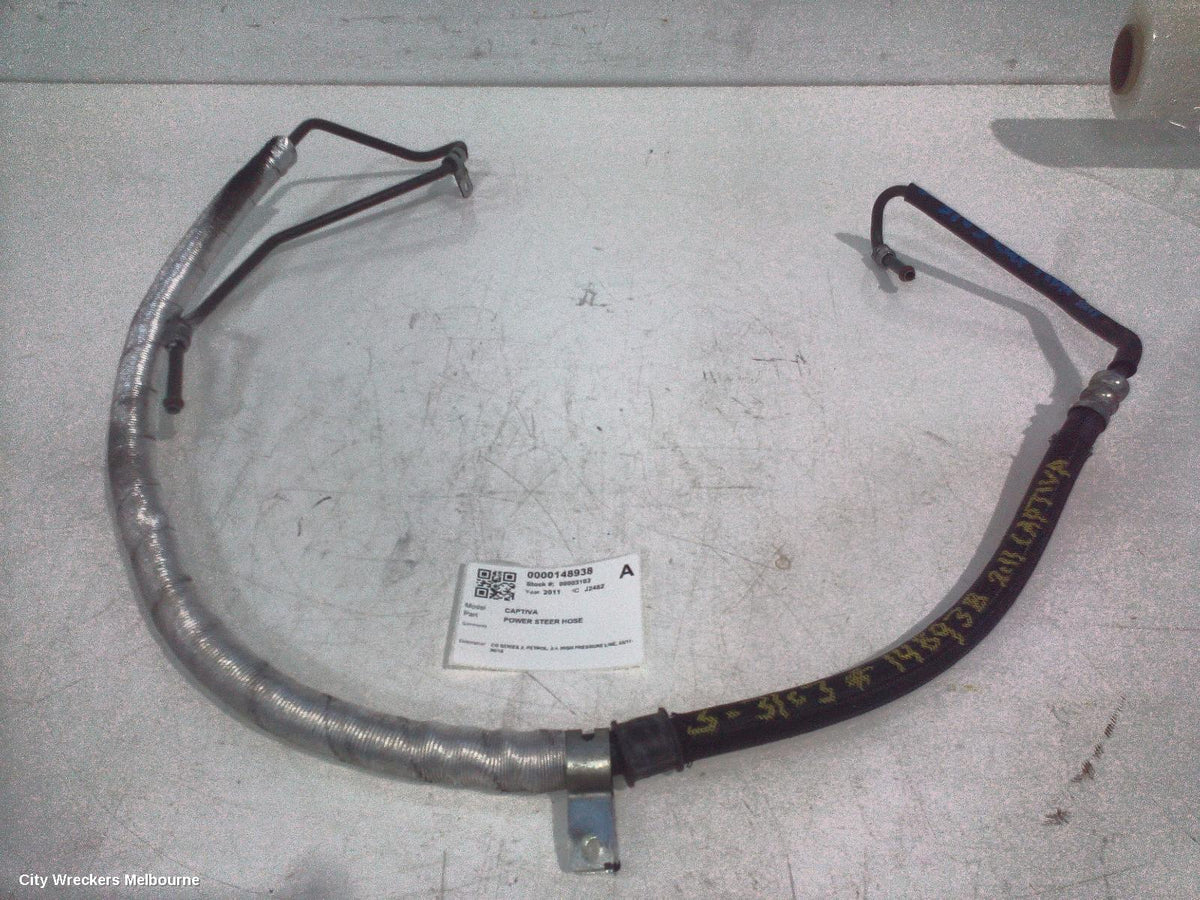 HOLDEN CAPTIVA POWER STEER HOSE, CG SERIES 2, PETROL, 2.4, HIGH PRESSURE LINE, 03/2011 - 06/2018 - Image 1