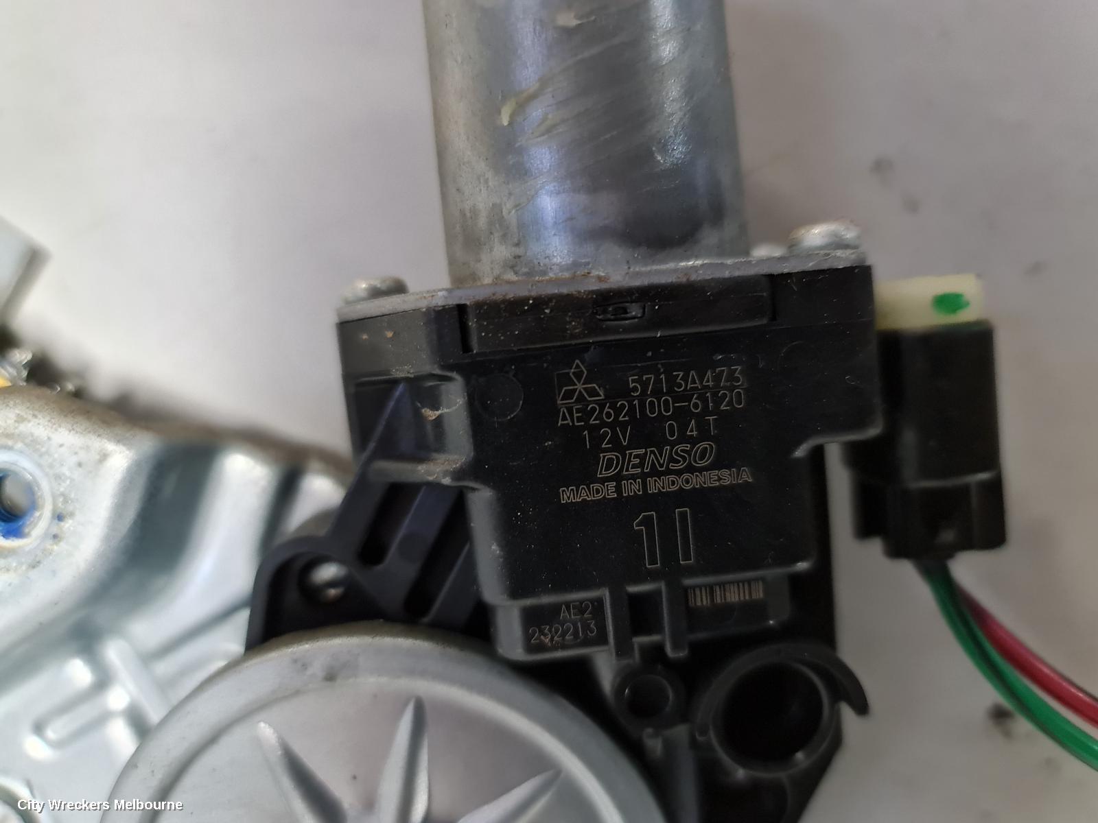 MITSUBISHI TRITON LEFT FRONT WINDOW REG/MOTOR, MQ-MR, 03/2015 - 10/2023 - Image 2
