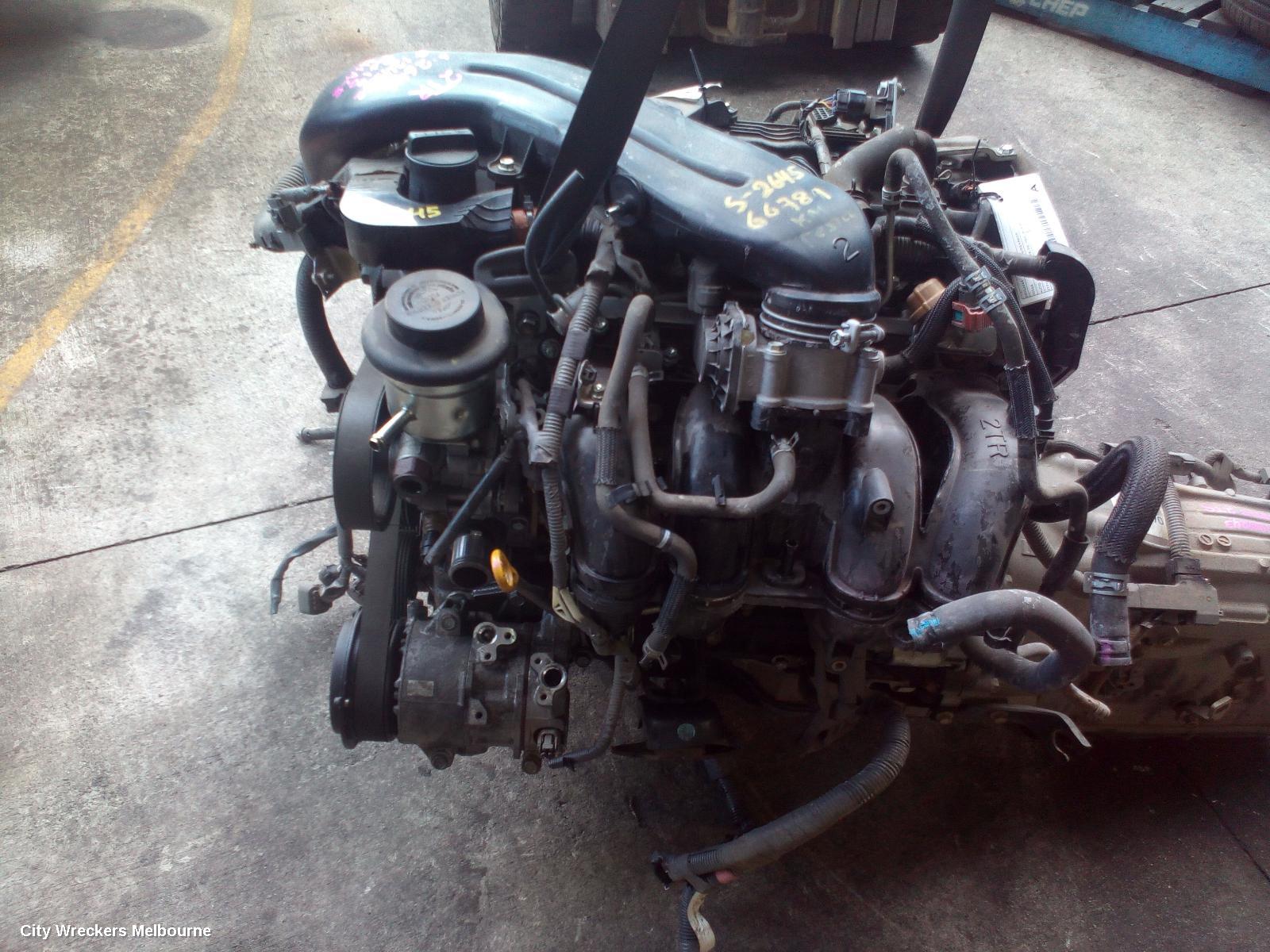 TOYOTA HIACE ENGINE, PETROL, 2.7, 2TR-FE, DUAL VVT TYPE, TRH, 03/2015 - 04/2019 - Image 2