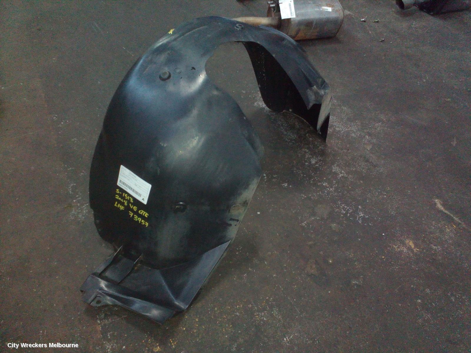 HOLDEN COMMODORE LEFT GUARD LINER, VE, FRONT, 08/2006 - 04/2013 - Image 2
